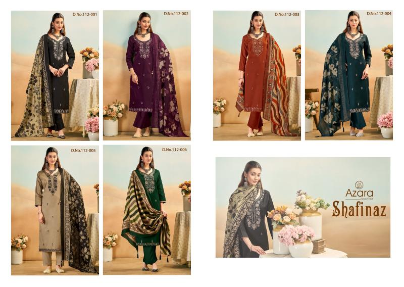 Azara shafinaz catalog designer brand dress material wholesalers